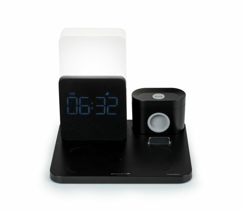 Thomson Watch Despertador With Estación Charging Wireless And Light Night CL800I