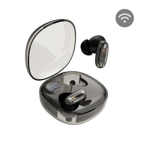 Headphone Gaming MHIB2 Semi-transparente Bluetooth 5.4/ Indicador LED Black Mars — image 1