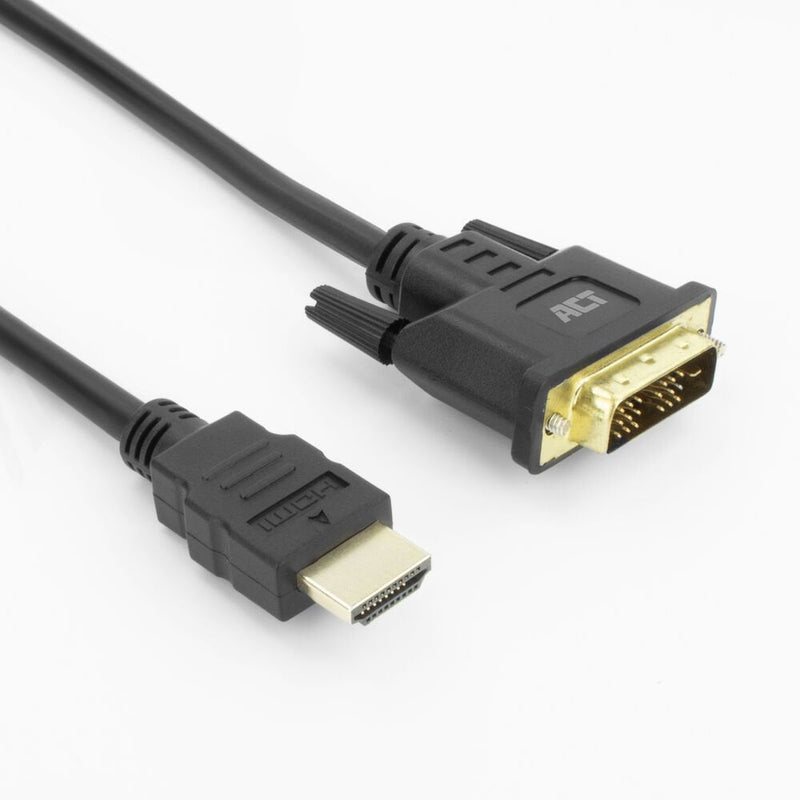 Hdmi-a Male To DVI-d Male Adapter Cable 5 Meters