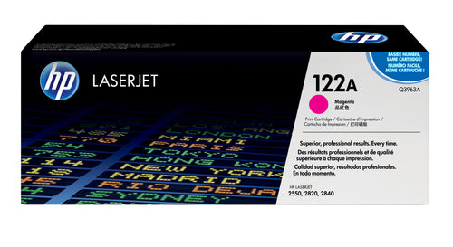 HP Genuine Toner 122A Magenta Q3963A — image 1