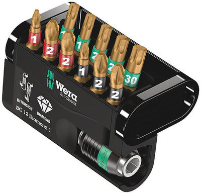 Wera Bit-check 12 Punta Screwdriver 12 Pieces — image 1