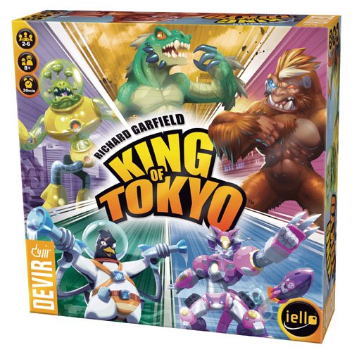 Devir Set Of Desk King Of Tokyo Pegi 8