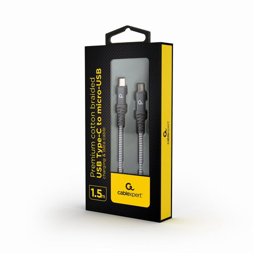 Gembird USB Cable -c To Microusb 1.5M/CC-USB2B-CMMBM-1.5M — image 1