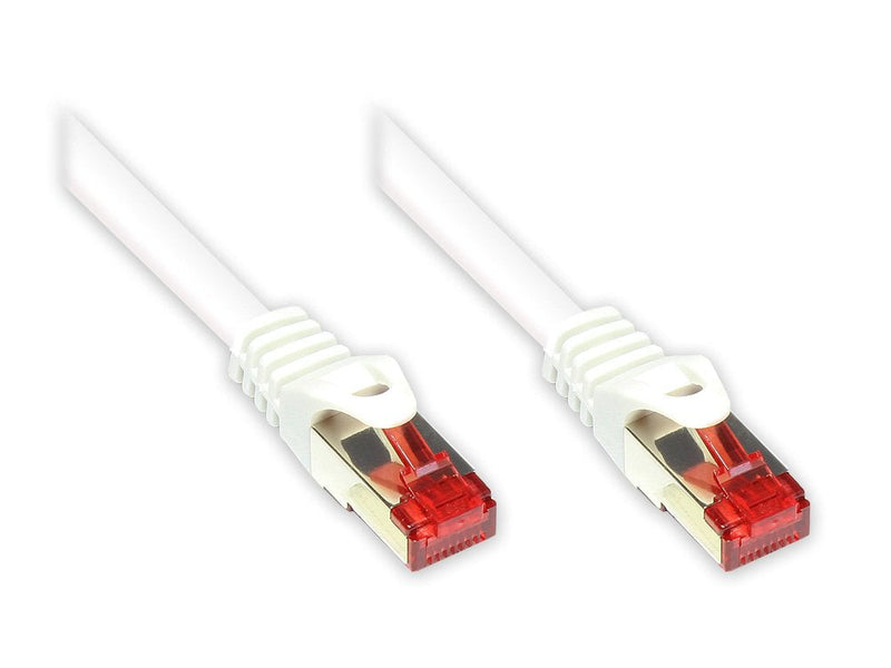 Alcasa 8060-010W Network Cable White 1M CAT.6 S/FTP (s-STP)