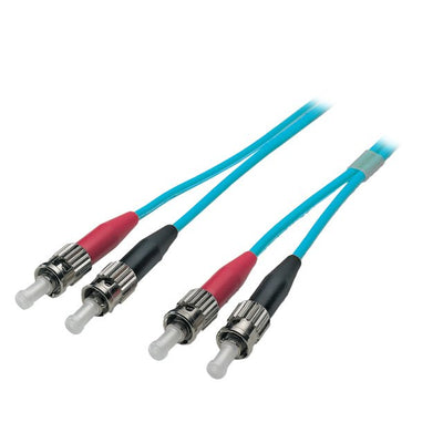 Efb Duplex Network Cable St-st OM3 0,5M Lszh 3MM Aqua — image 1