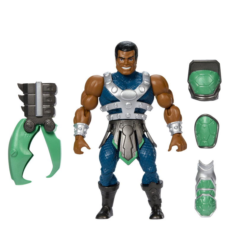 Mattel Masters Of The Universe Origins Turtles Of Grayskull Clamp Champ, Personaje JBN05
