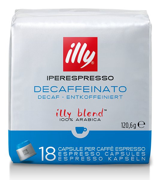 Illy Cápsulas Iperespresso Tostado Decaffeinato 18 Units