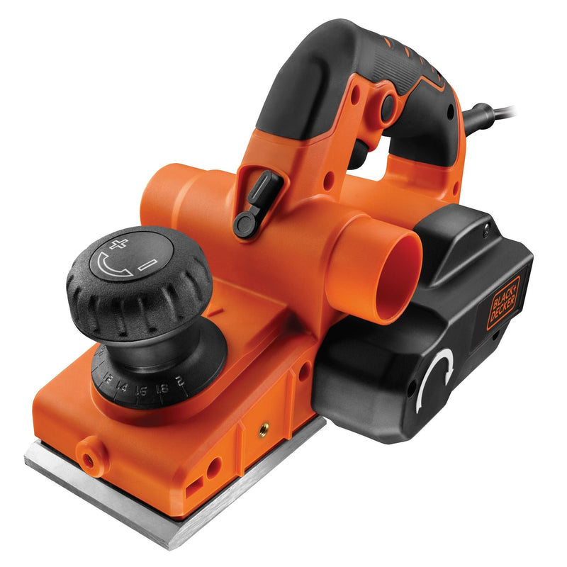 Black + Decker KW750K Cepilladora Eléctrica 750W 16000 Rpm Black Red Brush Eléctrico Orange/Black