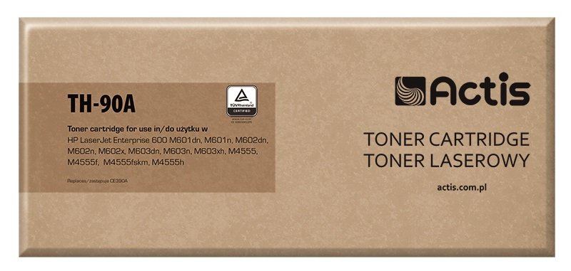 Actis Toner TH-90A (reemplazo HP 90A CE390A - Standard - 10,000 Páginas - Black