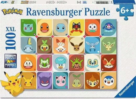 Ravensburger Puzzle Kids Caras Pokémon 100 Pieces 12004320