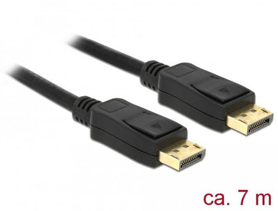 Delock Cable DisplayPort 1.2 Male DisplayPort Male 4K 60 HZ 7M — image 1