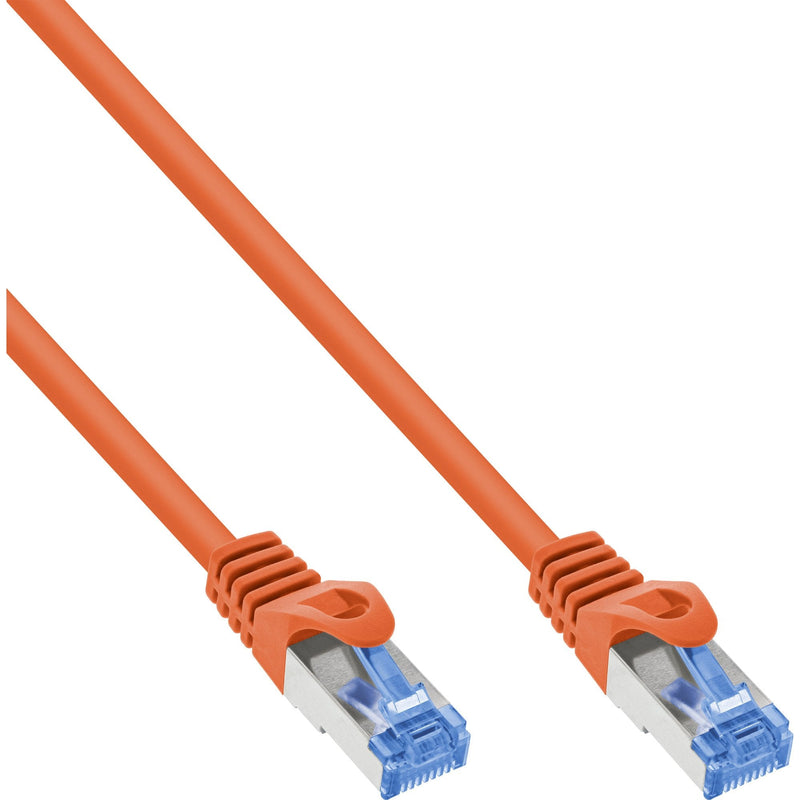 Inline® Patch Cable CAT.6A, S/FTP, Tpe (lszh), Cca, Orange, 1M