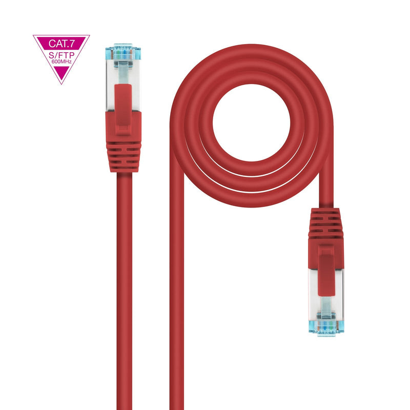 Nanocable Cable Network CAT.7 Lszh SFTP Pimf AWG26 1M - Red