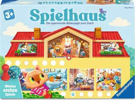 Ravensburger Mis Primeros Juegos: House Juegos, Juego de mesa 12010017