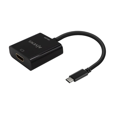 Aisens Converter USB-C a HDMI 4K@30HZ - USB-C/M-hdmi/H - 15CM - Black — image 1