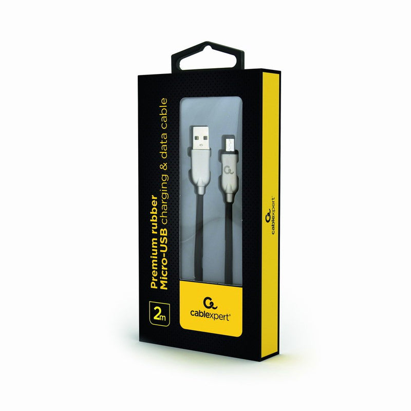 Gembird USB Cable USB 2.0 Micro-usb B USB a Black CC-USB2R-AMMBM-2M