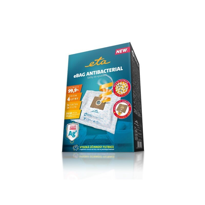 Eta Bags Vacuum Cleaner Antibacteriano ETA960068020 Apto Todos Aspiradores With Bag Eta, Gallet And Otros (la