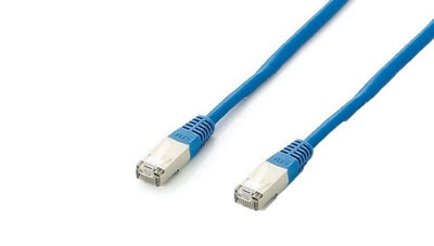 Latiguillo Flat Apantallado Platinium S/FTP Categoria 6A Libre Halogenos 0,5M Colour Blue — image 1