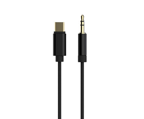 Cable Xpert USB Type-c To Stereo 3.5MM Aux Cable 1.5M, Black — image 1