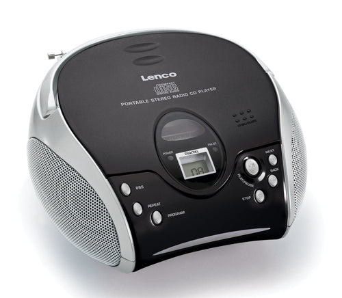 Lenco Radio SCD-24 Black/Silver — image 1