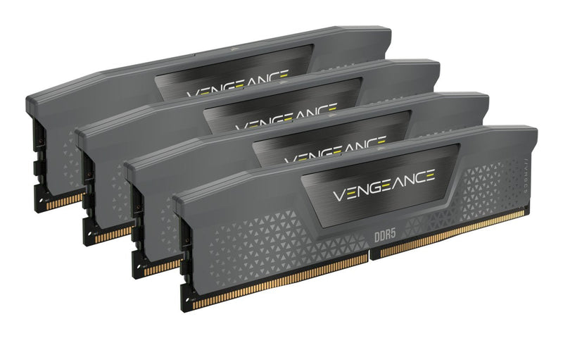 Corsair Memory 64GB DDR5 5600 (4X 16GB) Kit Cuádruple, Black CMK64GX5M4B5600Z36, Vengeance, AMD Expo