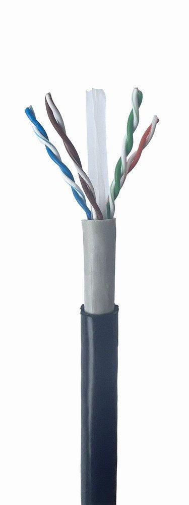 Gembird CAT.6 UTP LAN Outdoor Cable Solid 305M Black — image 1