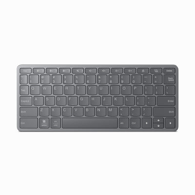 Lenovo Keyboard Spanish ZG38C05816 Universal USB + Bluetooth QWERTY Grey — image 1