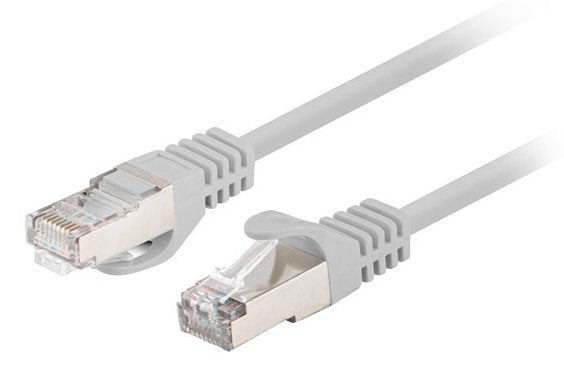 Lanberg Network Cable CAT.6 FTP 0.25M Grey 10-PACK
