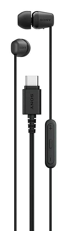 Sony Headphones IER-EX15C In Ear With USB Cable -c Black