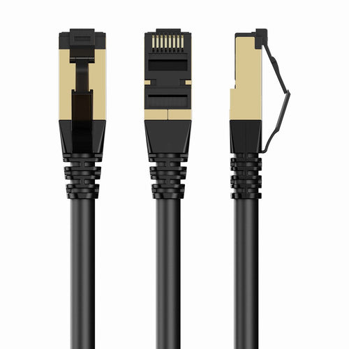 Gembird Network Cable S/FTP CAT.8 Lszh Black 5M PP8-LSZHCU-BK-5M — image 1