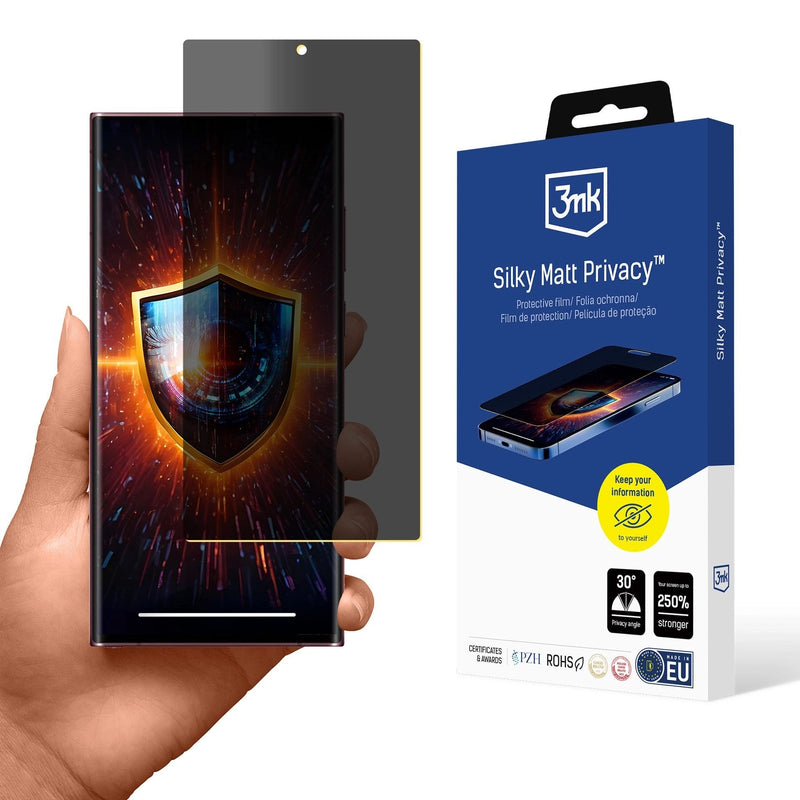 3MK Silky Matt Privacy Screen Protector For Samsung Galaxy S22 Ultra 5G
