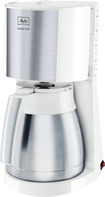 Melitta Coffee Machine Enjoy Top Therm, Máquina Filtrado White/Steel Inoxidable 1017-07 — image 1