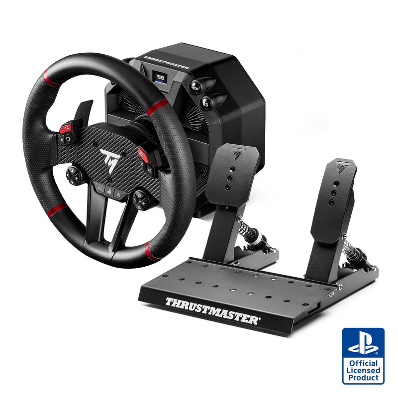 Thrustmaster T598 Black Red USB Wheel + Pedals PC, Playstation 4, Playstation 5