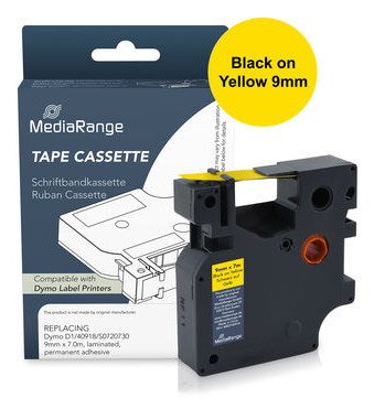 Mediarange Tape Labeller Dymo D1/40918/S0720730 9MMX7M Sw — image 1