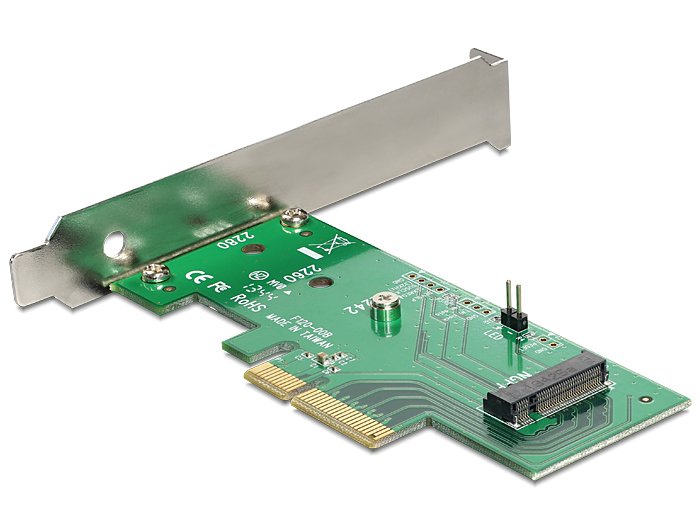 Delock Card Pci Express NVMe M.2 Key M 80MM Low Perfilâ 89370