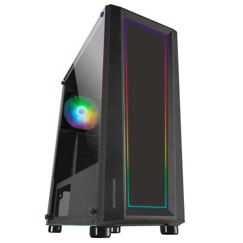 Mars Gaming Box Gaming Semitorre Artística Mc-art Black