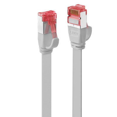 Lindy Cable CAT.6 U/UTP Flachband 5M Grey — image 1