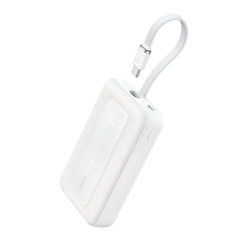 Power Bank Anker Zolo 10000MAH White Magsafe 7,5W 30W USB-C