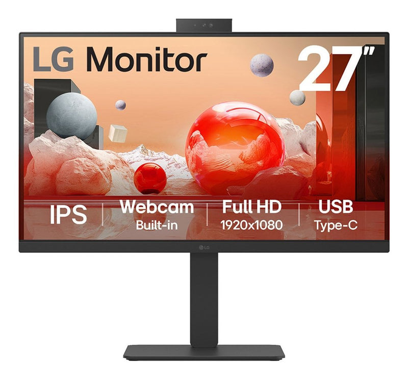 LG Monitor 27BA850-B (27) 1920 X 1080 Pixels Full HD Black