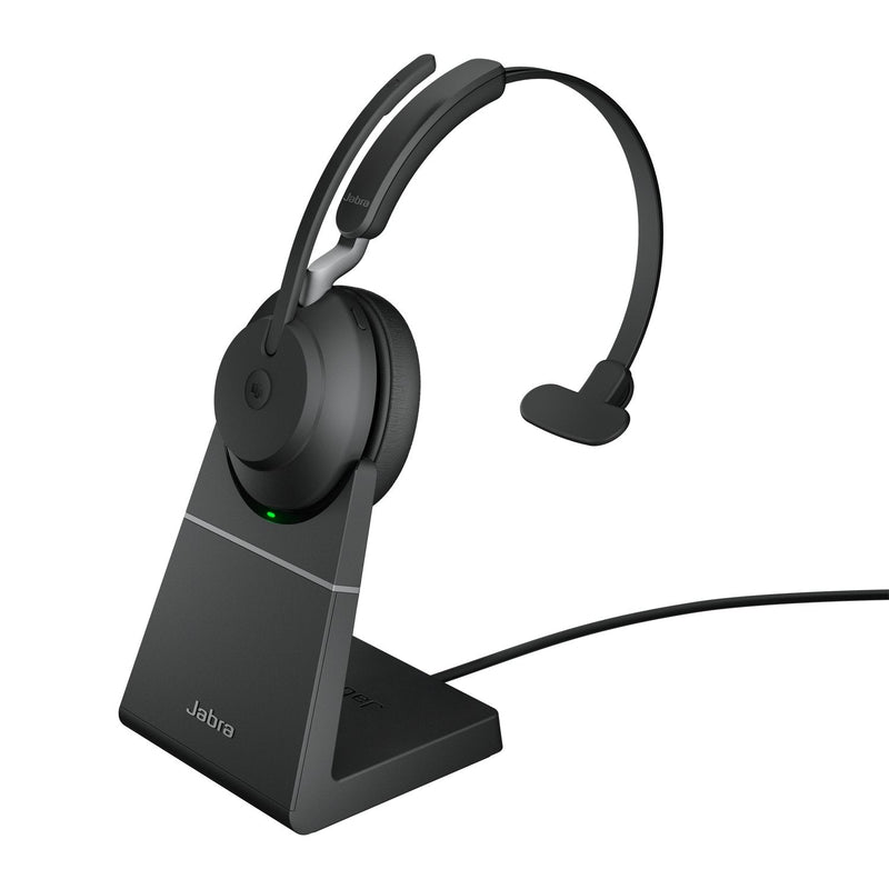Jabra EVOLVE2 65 Uc Stereo Bluetooth Inalmbrico USB-C Aislamiento Ruido Black With Base Charging