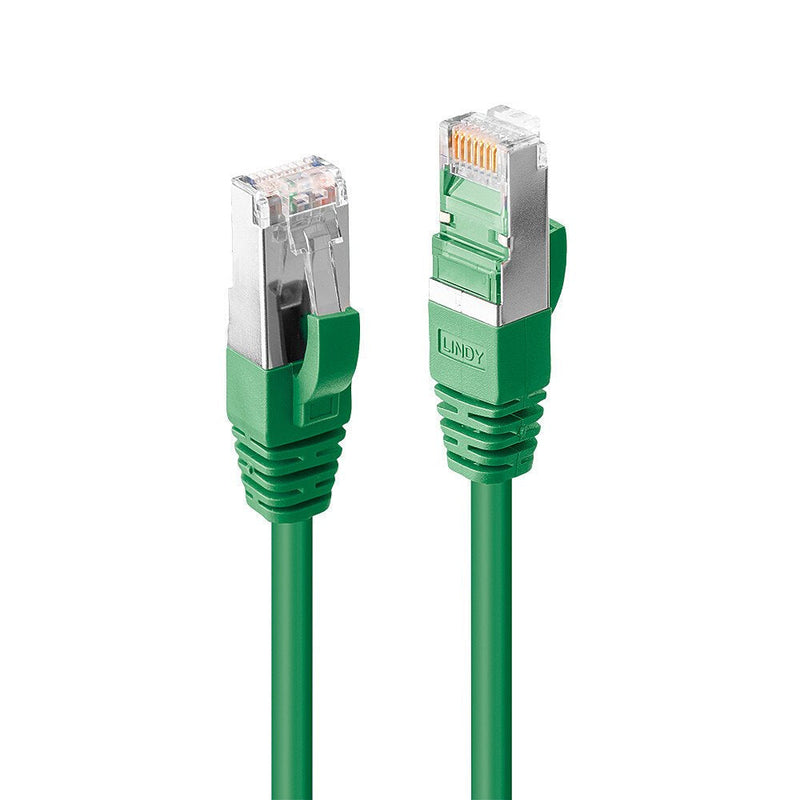Lindy Network Cable CAT.6A S FTP Lszh, Green 2.0M