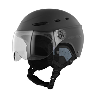 Tnb Urban Moov - Helmet Protector With Visera And Orejeras Desmontables - Size L - Black — image 1