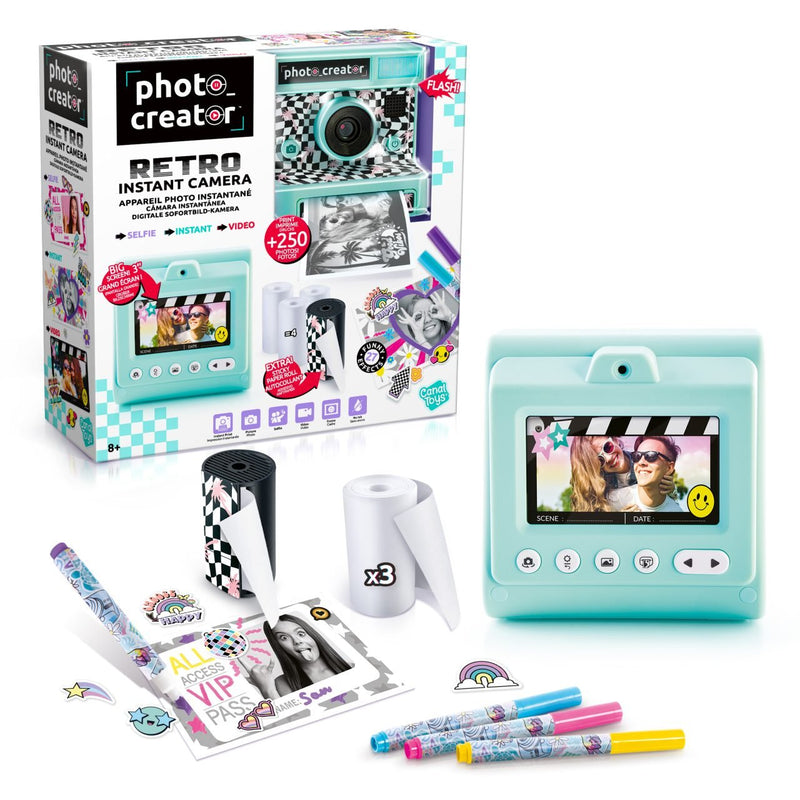 Canal Toys Camera Photo Creator Instant Retro