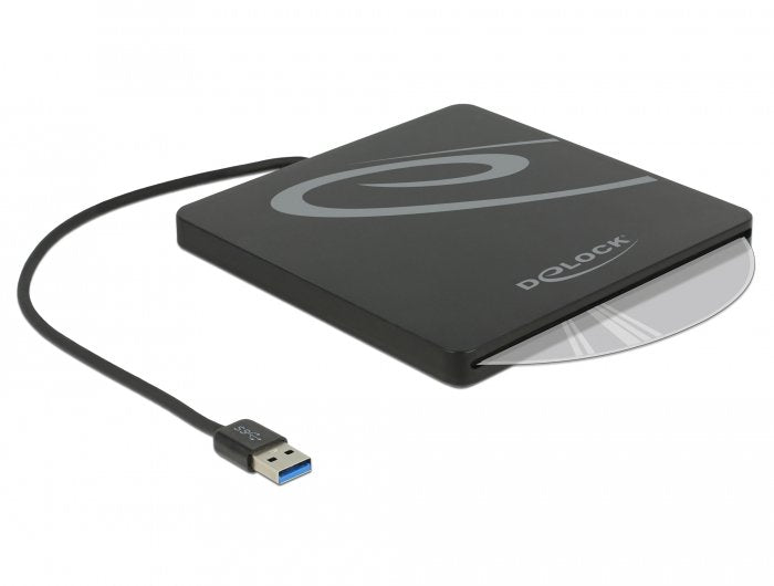 Delock External Enclosure Units Slim SATA Slot 5,25? Connector 9,5/12,7MM a USB Type a, Housing Unit 42604