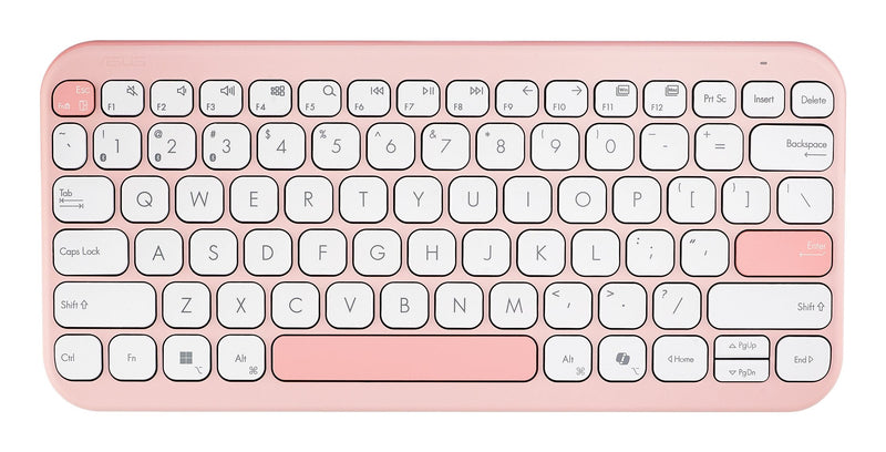 ASUS Keyboard KW100 Innalambrico QWERTY Pink
