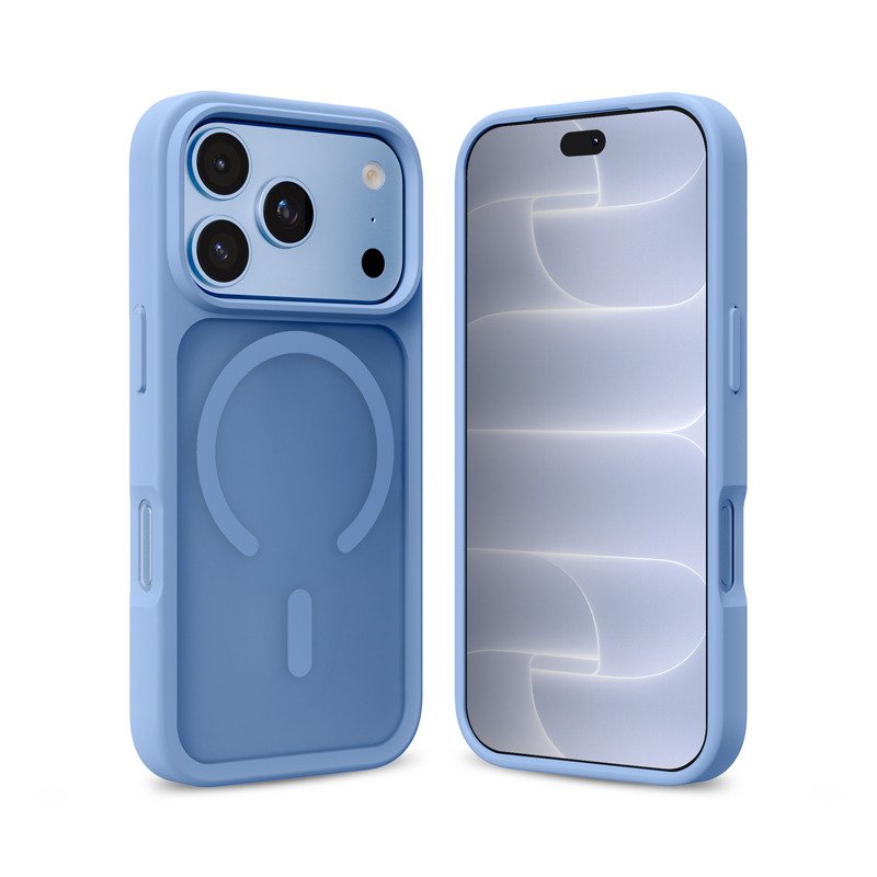 Etui Matte Magnetic Magsafe Iphone 18 Pro / 17 Pro Blue