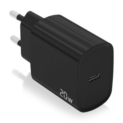 Aisens Charger USB-C PD 3.0 1 Port 1x USB-C 20W - Black — image 1