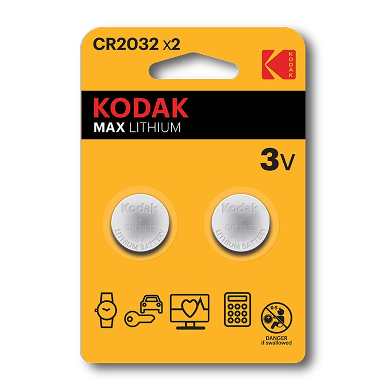 Kodak CR2032 Battery Body Only Uso Litio