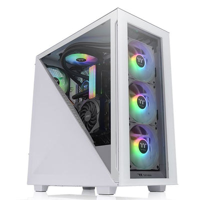 Thermaltake PC Case Divider 300 Tg Snow ARGB 1*120 + 3*120 ARGB Fan — image 1