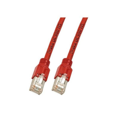Efb RJ45 Network Cable CAT.5E Sf UTP Lszh Draka UC300 TM11 Red 0,5M — image 1